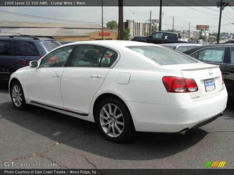 Crystal White / Black 2006 Lexus GS 300 AWD