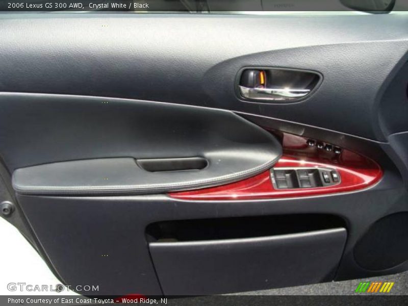Crystal White / Black 2006 Lexus GS 300 AWD