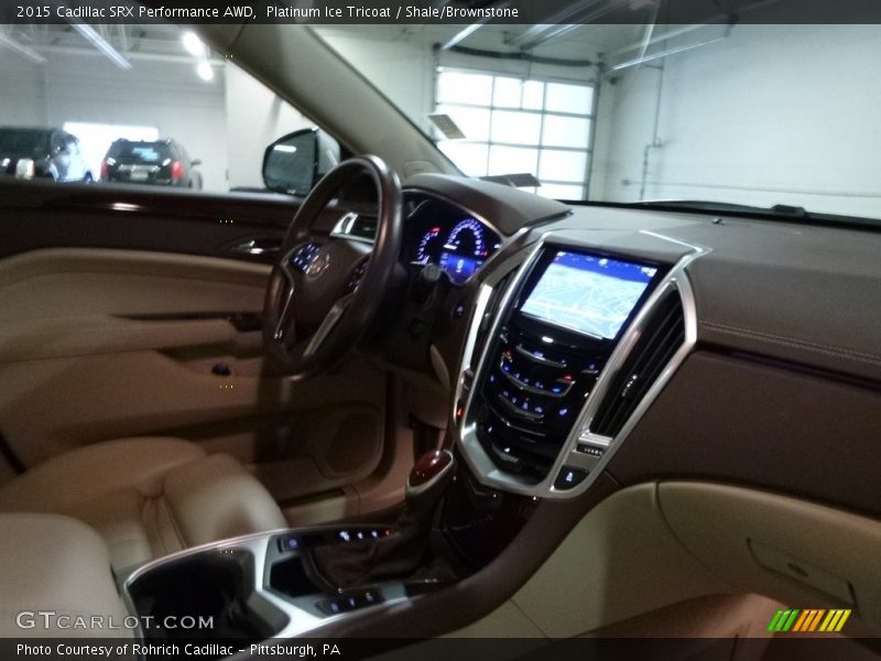 Platinum Ice Tricoat / Shale/Brownstone 2015 Cadillac SRX Performance AWD