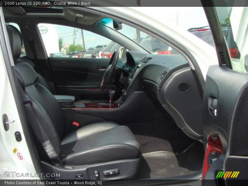 Crystal White / Black 2006 Lexus GS 300 AWD