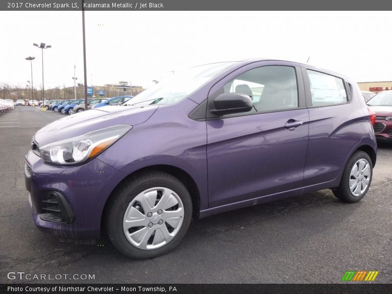 Kalamata Metallic / Jet Black 2017 Chevrolet Spark LS