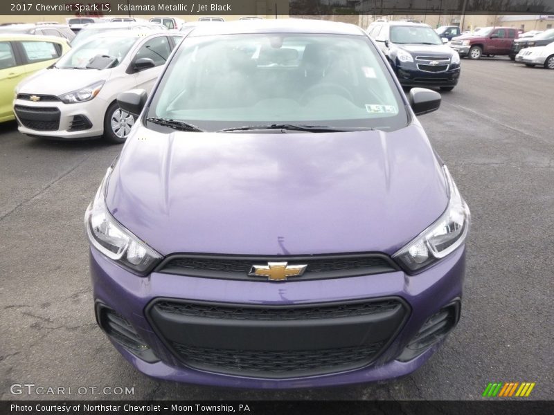 Kalamata Metallic / Jet Black 2017 Chevrolet Spark LS