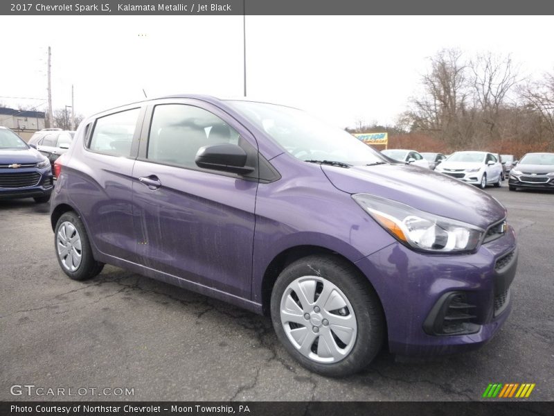 Kalamata Metallic / Jet Black 2017 Chevrolet Spark LS