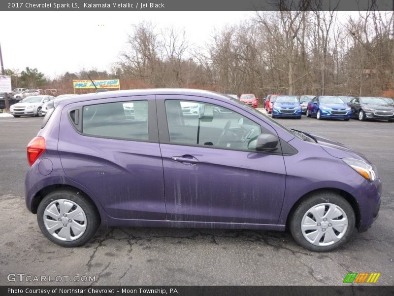 Kalamata Metallic / Jet Black 2017 Chevrolet Spark LS