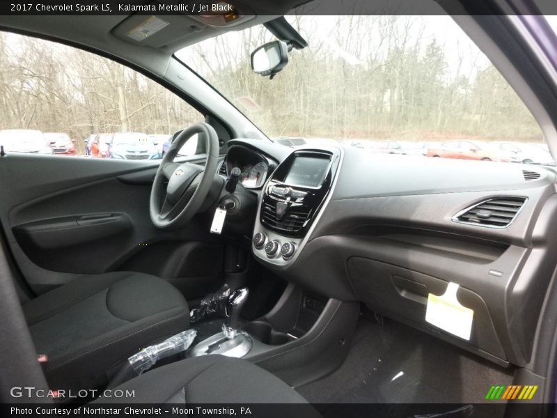 Kalamata Metallic / Jet Black 2017 Chevrolet Spark LS