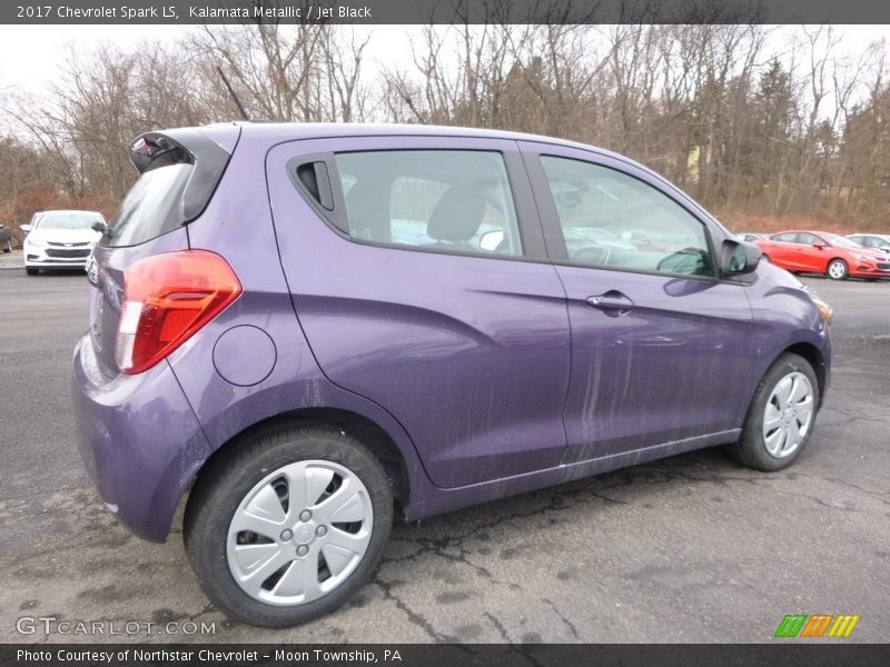 Kalamata Metallic / Jet Black 2017 Chevrolet Spark LS