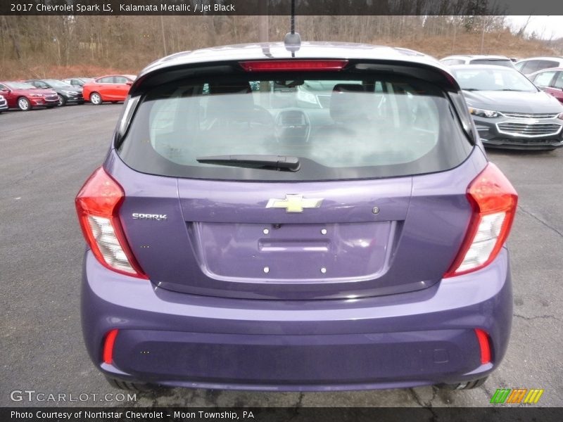 Kalamata Metallic / Jet Black 2017 Chevrolet Spark LS