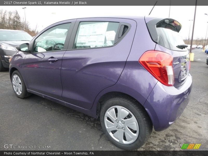 Kalamata Metallic / Jet Black 2017 Chevrolet Spark LS