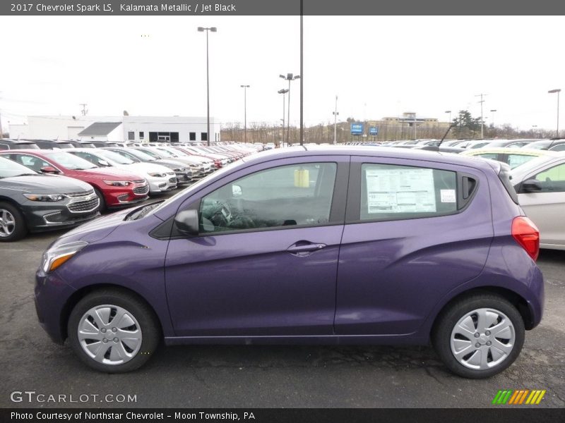Kalamata Metallic / Jet Black 2017 Chevrolet Spark LS
