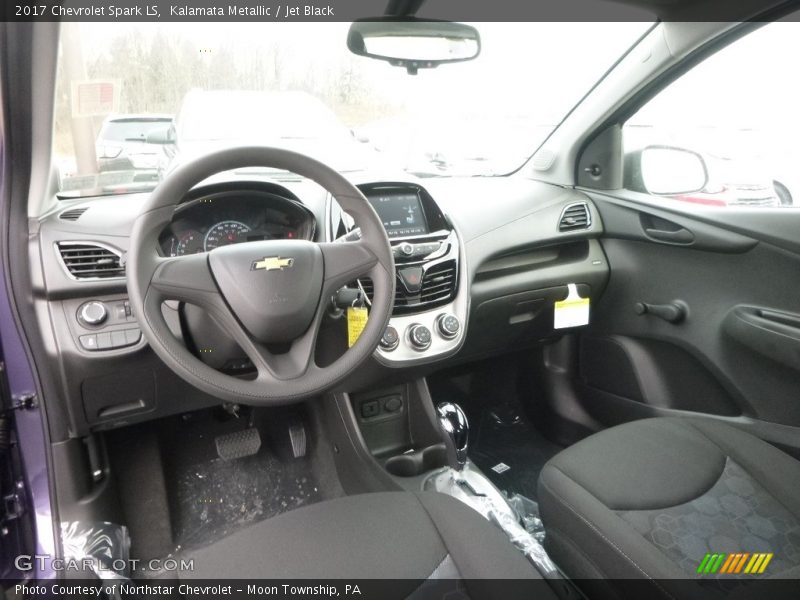 Kalamata Metallic / Jet Black 2017 Chevrolet Spark LS