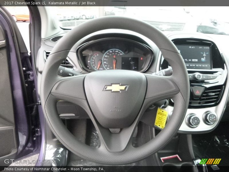 Kalamata Metallic / Jet Black 2017 Chevrolet Spark LS