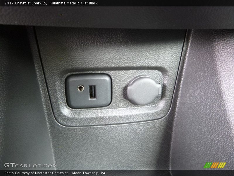 Kalamata Metallic / Jet Black 2017 Chevrolet Spark LS