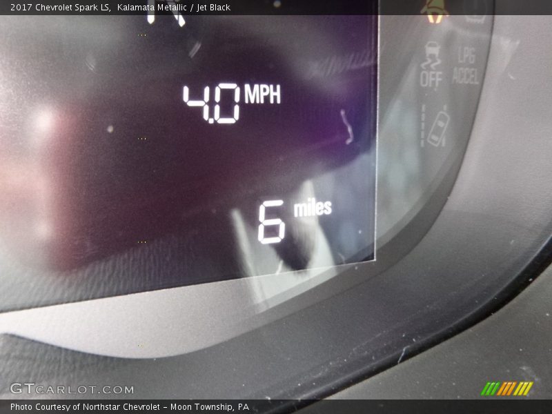 Kalamata Metallic / Jet Black 2017 Chevrolet Spark LS