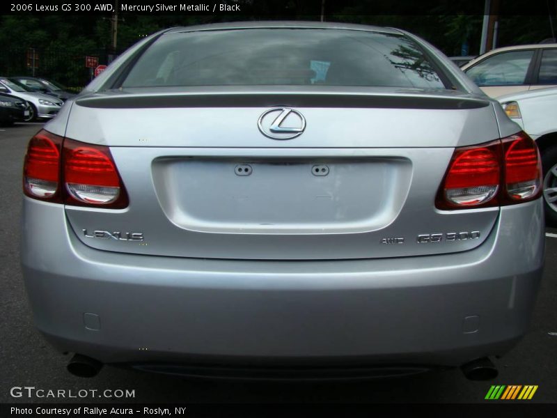 Mercury Silver Metallic / Black 2006 Lexus GS 300 AWD