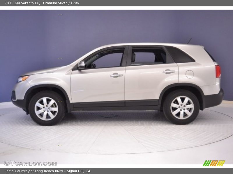Titanium Silver / Gray 2013 Kia Sorento LX