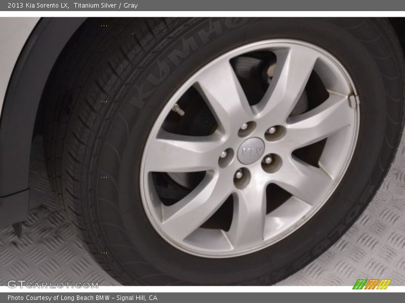 Titanium Silver / Gray 2013 Kia Sorento LX