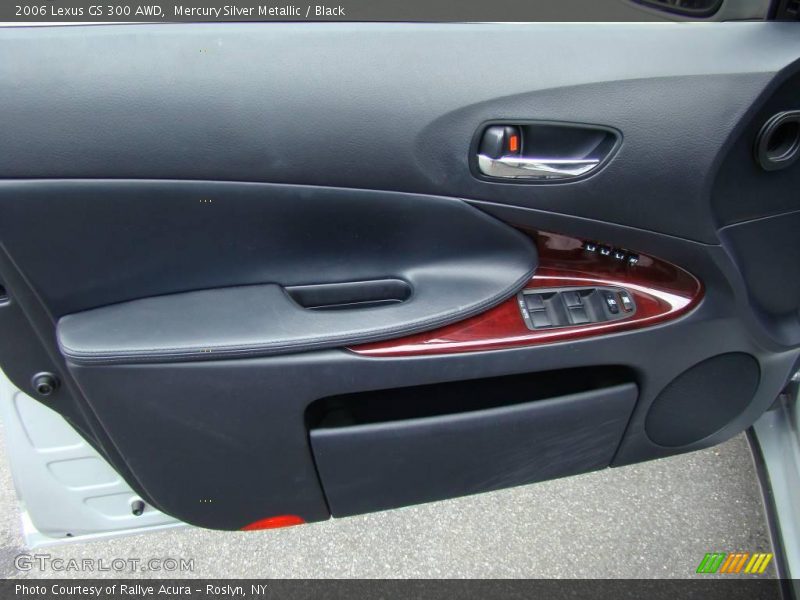 Mercury Silver Metallic / Black 2006 Lexus GS 300 AWD