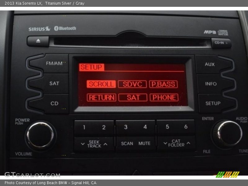 Titanium Silver / Gray 2013 Kia Sorento LX