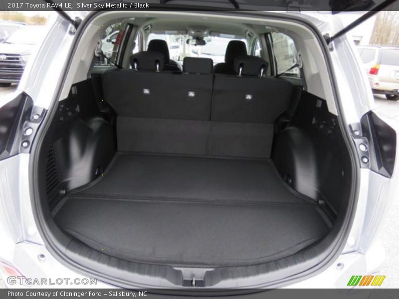 Silver Sky Metallic / Black 2017 Toyota RAV4 LE