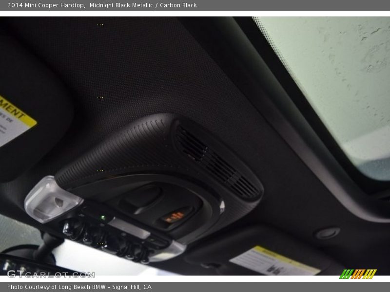 Midnight Black Metallic / Carbon Black 2014 Mini Cooper Hardtop