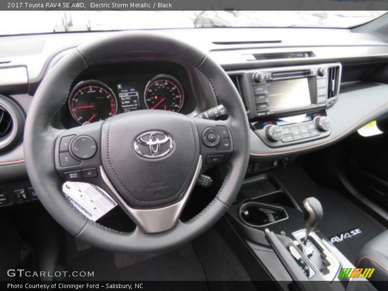 Dashboard of 2017 RAV4 SE AWD