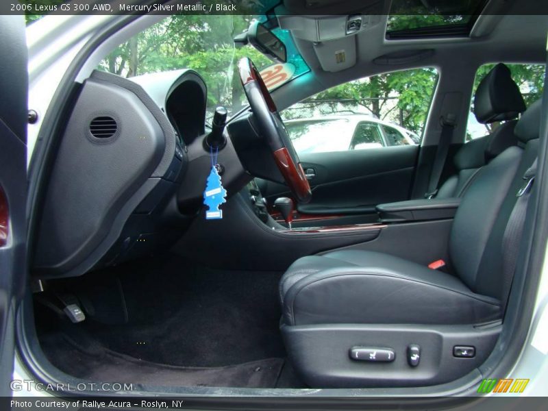 Mercury Silver Metallic / Black 2006 Lexus GS 300 AWD