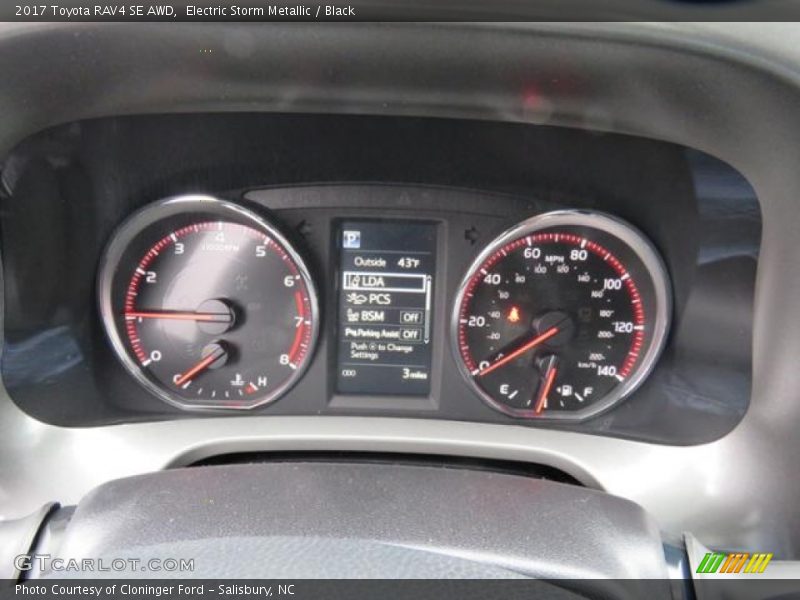  2017 RAV4 SE AWD SE AWD Gauges