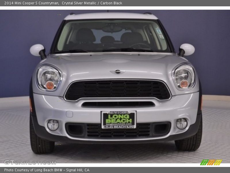 Crystal Silver Metallic / Carbon Black 2014 Mini Cooper S Countryman