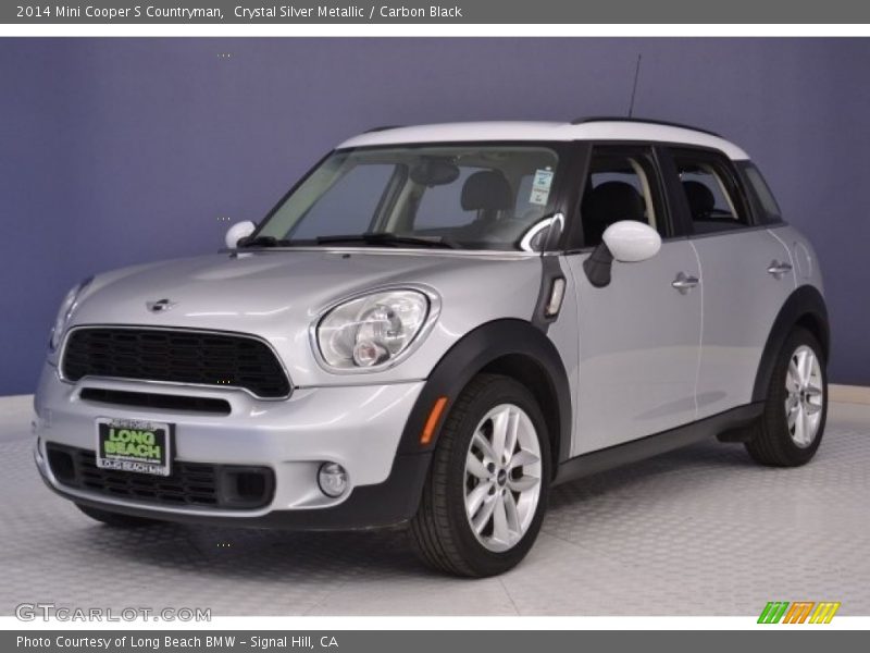 Crystal Silver Metallic / Carbon Black 2014 Mini Cooper S Countryman