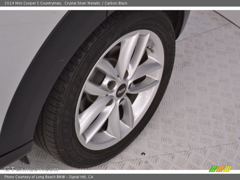 Crystal Silver Metallic / Carbon Black 2014 Mini Cooper S Countryman