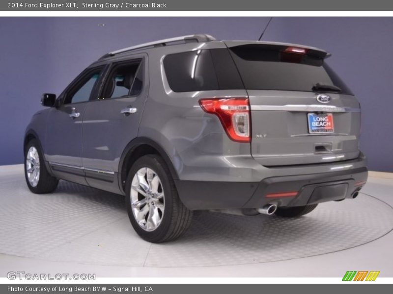 Sterling Gray / Charcoal Black 2014 Ford Explorer XLT