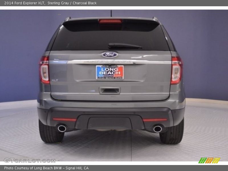 Sterling Gray / Charcoal Black 2014 Ford Explorer XLT