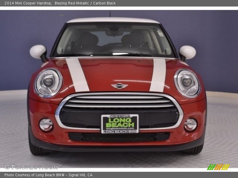 Blazing Red Metallic / Carbon Black 2014 Mini Cooper Hardtop