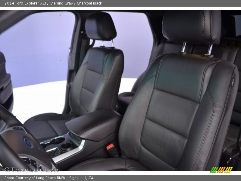 Sterling Gray / Charcoal Black 2014 Ford Explorer XLT