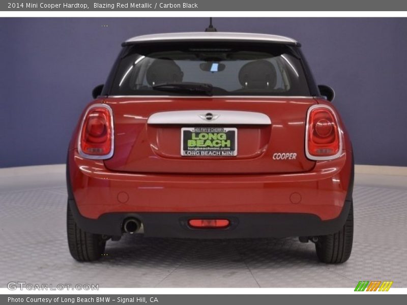 Blazing Red Metallic / Carbon Black 2014 Mini Cooper Hardtop