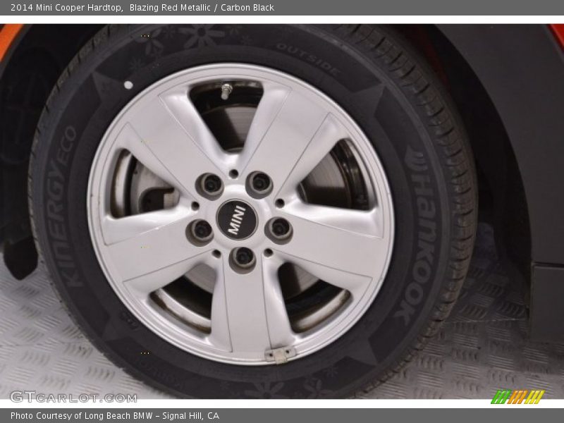 Blazing Red Metallic / Carbon Black 2014 Mini Cooper Hardtop