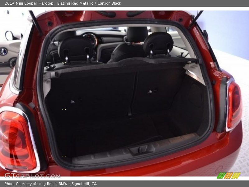 Blazing Red Metallic / Carbon Black 2014 Mini Cooper Hardtop