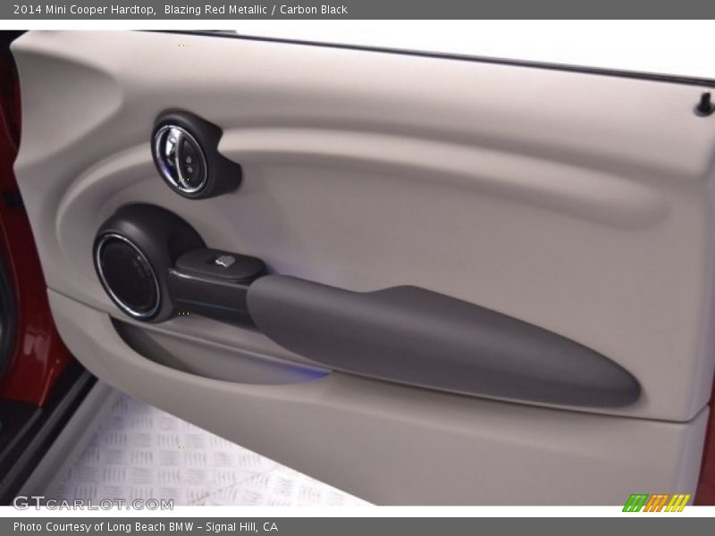 Blazing Red Metallic / Carbon Black 2014 Mini Cooper Hardtop