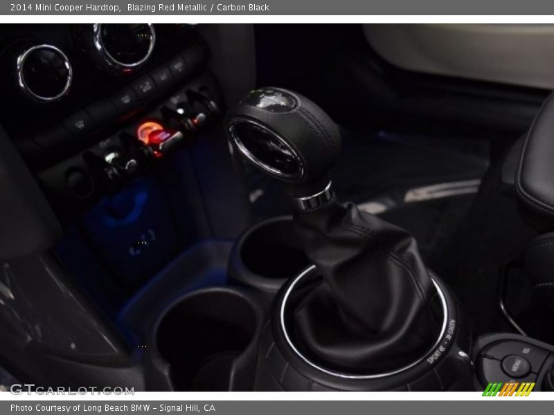 Blazing Red Metallic / Carbon Black 2014 Mini Cooper Hardtop