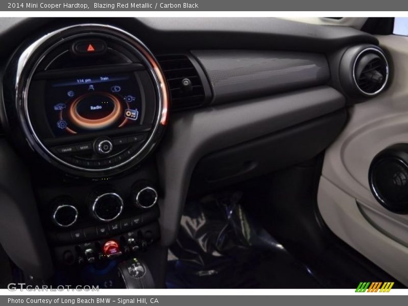 Blazing Red Metallic / Carbon Black 2014 Mini Cooper Hardtop