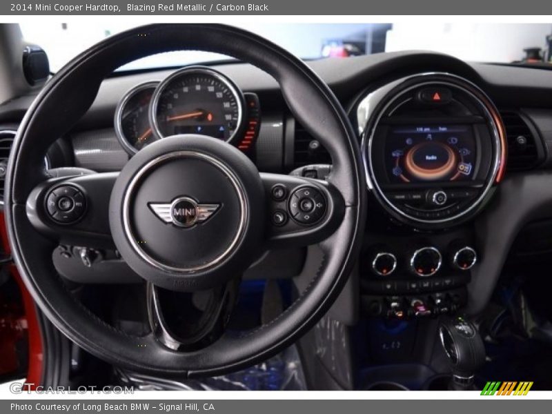 Blazing Red Metallic / Carbon Black 2014 Mini Cooper Hardtop