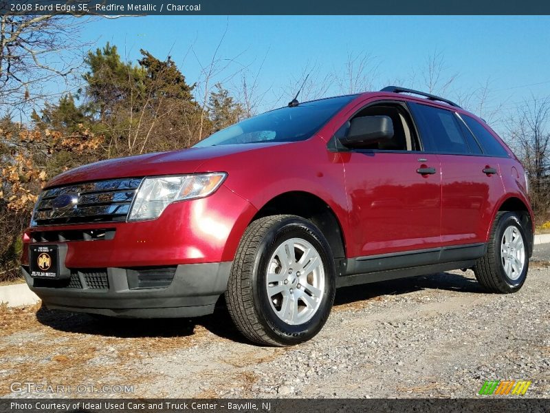 Redfire Metallic / Charcoal 2008 Ford Edge SE