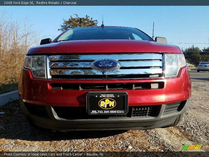 Redfire Metallic / Charcoal 2008 Ford Edge SE