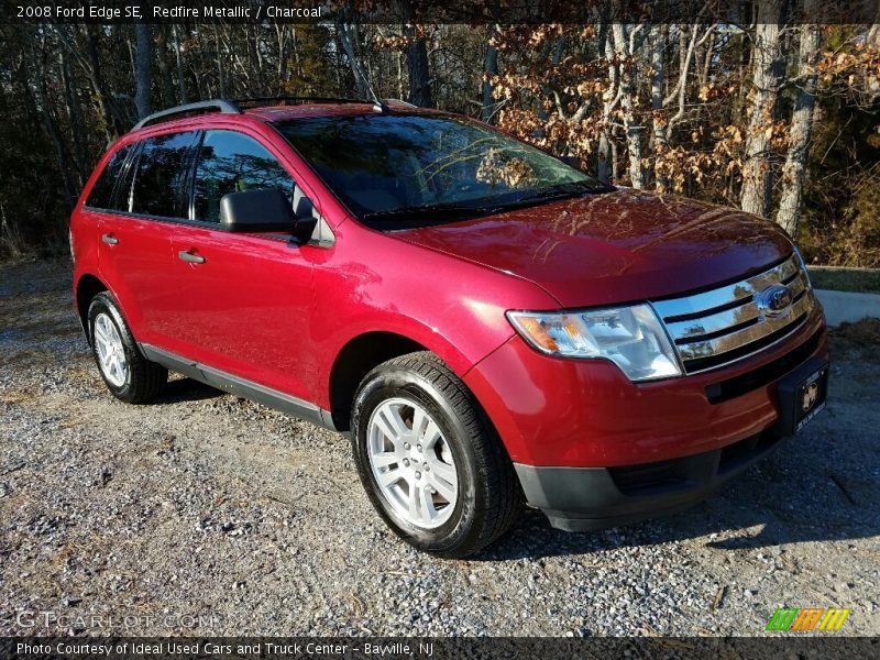 Redfire Metallic / Charcoal 2008 Ford Edge SE