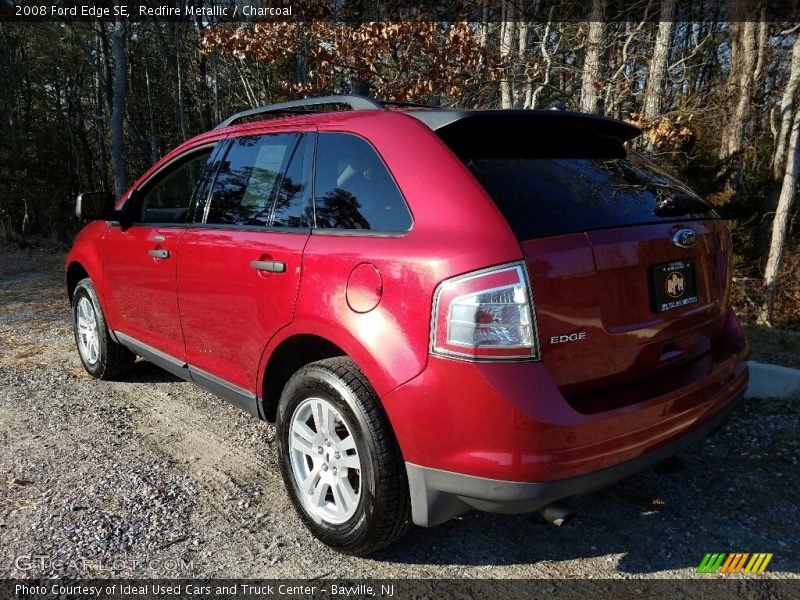 Redfire Metallic / Charcoal 2008 Ford Edge SE