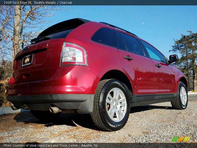 Redfire Metallic / Charcoal 2008 Ford Edge SE