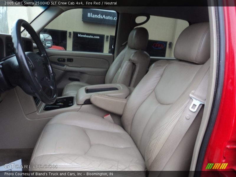 Fire Red / Neutral 2005 GMC Sierra 2500HD SLT Crew Cab 4x4