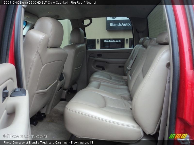 Fire Red / Neutral 2005 GMC Sierra 2500HD SLT Crew Cab 4x4