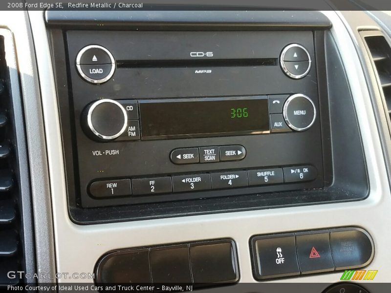 Redfire Metallic / Charcoal 2008 Ford Edge SE