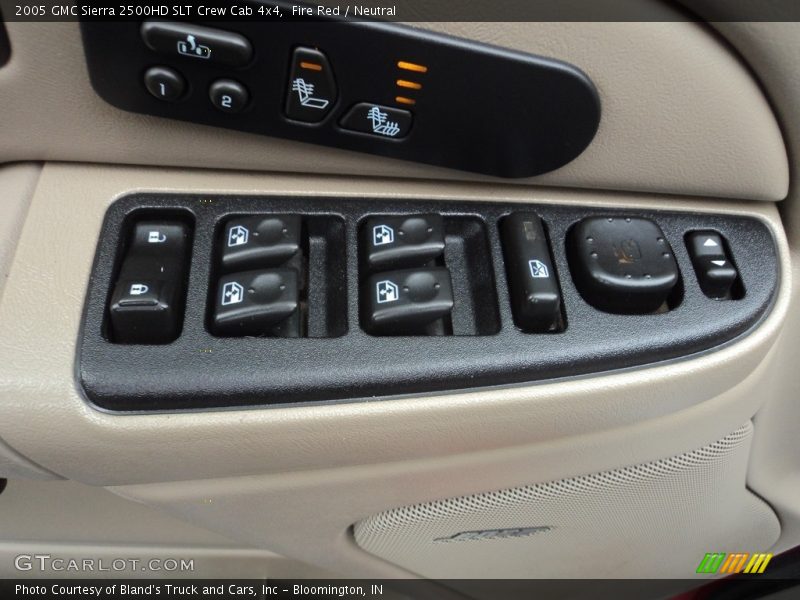 Fire Red / Neutral 2005 GMC Sierra 2500HD SLT Crew Cab 4x4